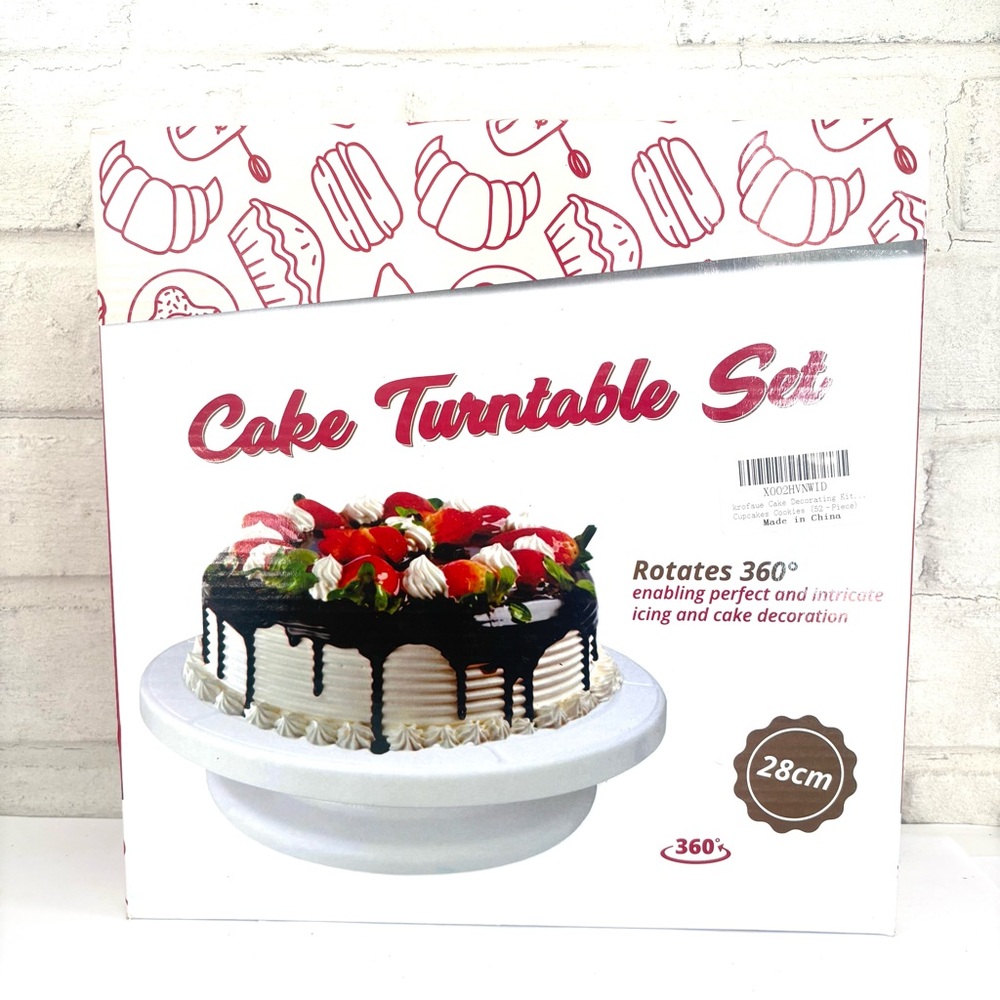 Cake Turntable Set 50 pcs